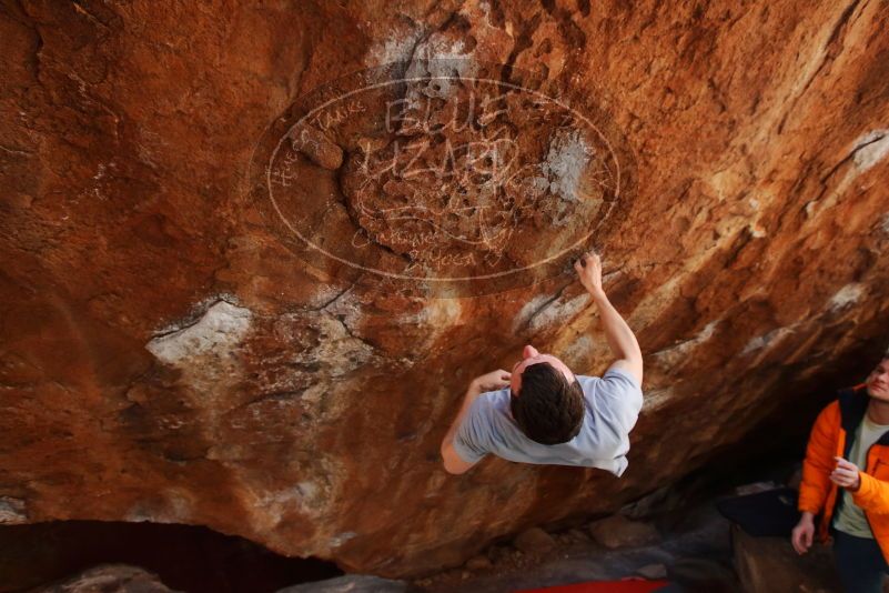Bouldering in Hueco Tanks on 01/27/2020 with Blue Lizard Climbing and Yoga

Filename: SRM_20200127_1331120.jpg
Aperture: f/4.5
Shutter Speed: 1/320
Body: Canon EOS-1D Mark II
Lens: Canon EF 16-35mm f/2.8 L