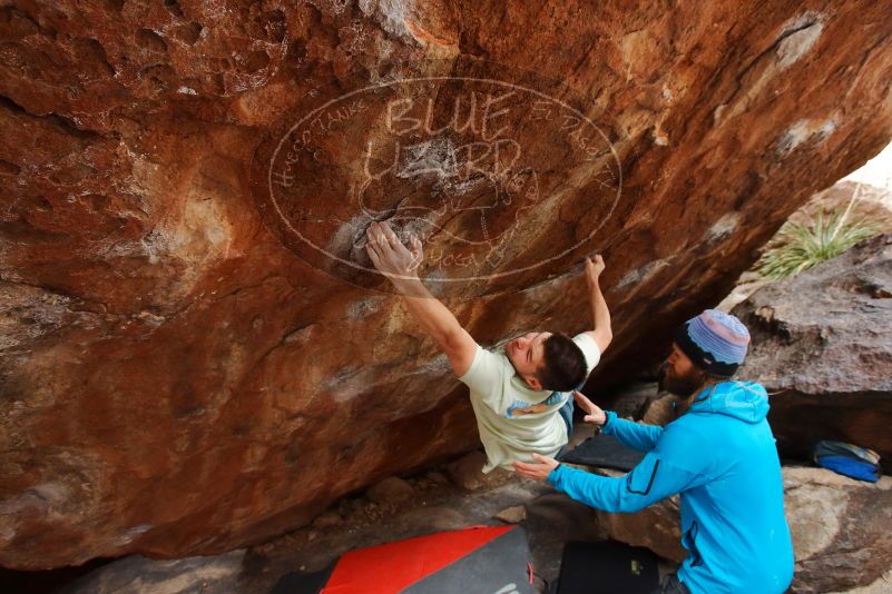Bouldering in Hueco Tanks on 01/27/2020 with Blue Lizard Climbing and Yoga

Filename: SRM_20200127_1351260.jpg
Aperture: f/5.0
Shutter Speed: 1/250
Body: Canon EOS-1D Mark II
Lens: Canon EF 16-35mm f/2.8 L