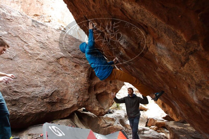 Bouldering in Hueco Tanks on 01/27/2020 with Blue Lizard Climbing and Yoga

Filename: SRM_20200127_1409130.jpg
Aperture: f/4.5
Shutter Speed: 1/250
Body: Canon EOS-1D Mark II
Lens: Canon EF 16-35mm f/2.8 L