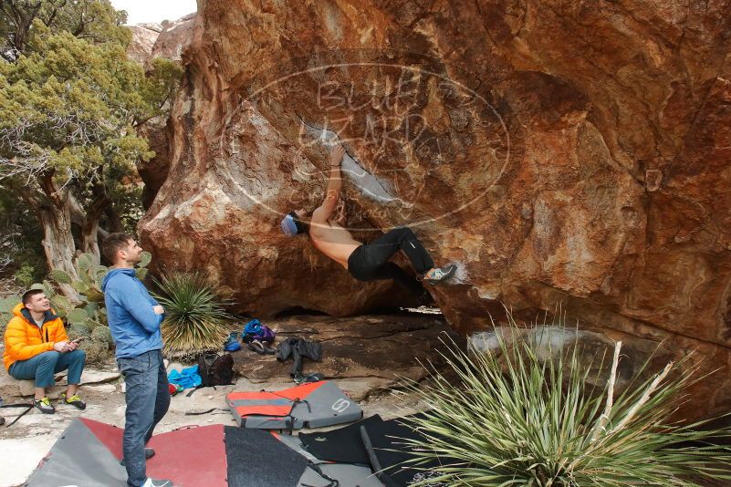 Bouldering in Hueco Tanks on 01/27/2020 with Blue Lizard Climbing and Yoga

Filename: SRM_20200127_1509110.jpg
Aperture: f/6.3
Shutter Speed: 1/250
Body: Canon EOS-1D Mark II
Lens: Canon EF 16-35mm f/2.8 L