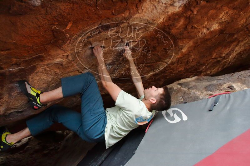 Bouldering in Hueco Tanks on 01/27/2020 with Blue Lizard Climbing and Yoga

Filename: SRM_20200127_1617330.jpg
Aperture: f/2.8
Shutter Speed: 1/640
Body: Canon EOS-1D Mark II
Lens: Canon EF 16-35mm f/2.8 L