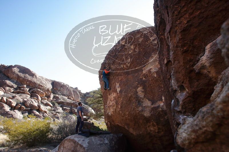Bouldering in Hueco Tanks on 01/29/2020 with Blue Lizard Climbing and Yoga

Filename: SRM_20200129_1138410.jpg
Aperture: f/8.0
Shutter Speed: 1/250
Body: Canon EOS-1D Mark II
Lens: Canon EF 16-35mm f/2.8 L