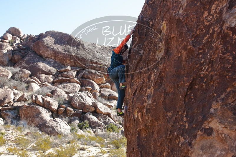 Bouldering in Hueco Tanks on 01/29/2020 with Blue Lizard Climbing and Yoga

Filename: SRM_20200129_1141250.jpg
Aperture: f/8.0
Shutter Speed: 1/250
Body: Canon EOS-1D Mark II
Lens: Canon EF 16-35mm f/2.8 L