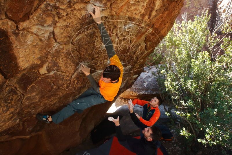 Bouldering in Hueco Tanks on 01/29/2020 with Blue Lizard Climbing and Yoga

Filename: SRM_20200129_1223411.jpg
Aperture: f/5.6
Shutter Speed: 1/250
Body: Canon EOS-1D Mark II
Lens: Canon EF 16-35mm f/2.8 L