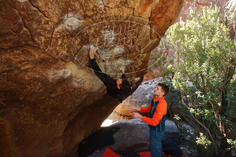 Bouldering in Hueco Tanks on 01/29/2020 with Blue Lizard Climbing and Yoga

Filename: SRM_20200129_1226250.jpg
Aperture: f/5.0
Shutter Speed: 1/250
Body: Canon EOS-1D Mark II
Lens: Canon EF 16-35mm f/2.8 L