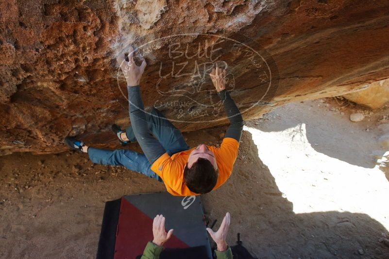 Bouldering in Hueco Tanks on 01/29/2020 with Blue Lizard Climbing and Yoga

Filename: SRM_20200129_1330180.jpg
Aperture: f/7.1
Shutter Speed: 1/250
Body: Canon EOS-1D Mark II
Lens: Canon EF 16-35mm f/2.8 L