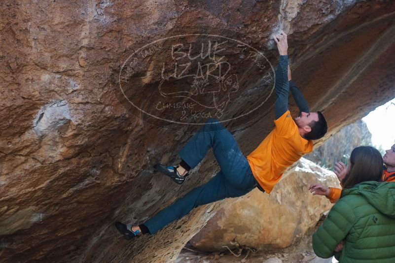 Bouldering in Hueco Tanks on 01/29/2020 with Blue Lizard Climbing and Yoga

Filename: SRM_20200129_1347530.jpg
Aperture: f/3.5
Shutter Speed: 1/400
Body: Canon EOS-1D Mark II
Lens: Canon EF 50mm f/1.8 II
