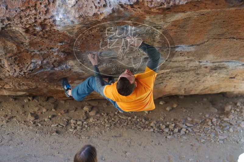 Bouldering in Hueco Tanks on 01/29/2020 with Blue Lizard Climbing and Yoga

Filename: SRM_20200129_1423100.jpg
Aperture: f/2.8
Shutter Speed: 1/250
Body: Canon EOS-1D Mark II
Lens: Canon EF 50mm f/1.8 II