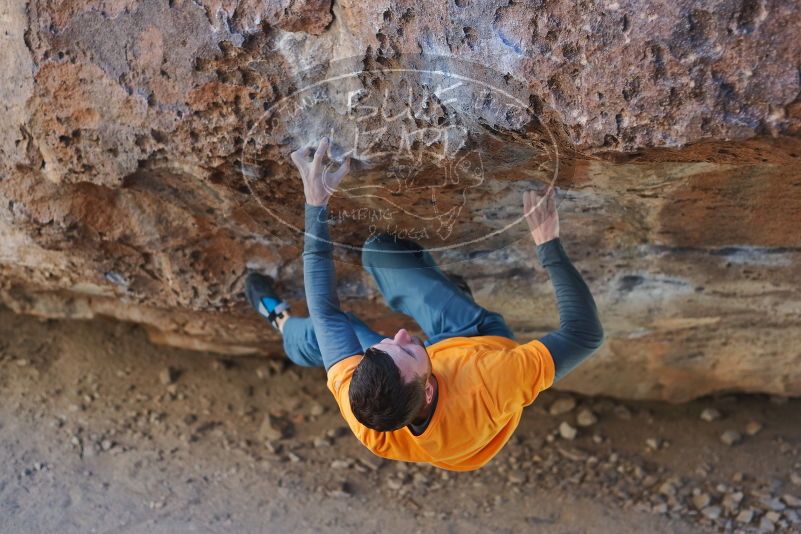 Bouldering in Hueco Tanks on 01/29/2020 with Blue Lizard Climbing and Yoga

Filename: SRM_20200129_1423240.jpg
Aperture: f/2.8
Shutter Speed: 1/250
Body: Canon EOS-1D Mark II
Lens: Canon EF 50mm f/1.8 II