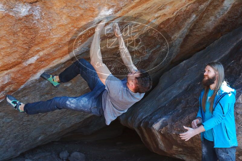 Bouldering in Hueco Tanks on 01/29/2020 with Blue Lizard Climbing and Yoga

Filename: SRM_20200129_1502290.jpg
Aperture: f/5.0
Shutter Speed: 1/320
Body: Canon EOS-1D Mark II
Lens: Canon EF 16-35mm f/2.8 L