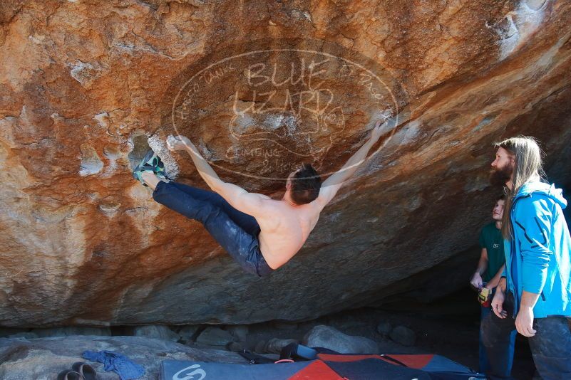 Bouldering in Hueco Tanks on 01/29/2020 with Blue Lizard Climbing and Yoga

Filename: SRM_20200129_1515100.jpg
Aperture: f/6.3
Shutter Speed: 1/320
Body: Canon EOS-1D Mark II
Lens: Canon EF 16-35mm f/2.8 L