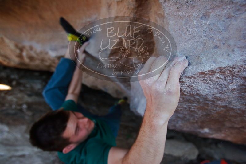 Bouldering in Hueco Tanks on 01/29/2020 with Blue Lizard Climbing and Yoga

Filename: SRM_20200129_1723122.jpg
Aperture: f/3.2
Shutter Speed: 1/400
Body: Canon EOS-1D Mark II
Lens: Canon EF 16-35mm f/2.8 L