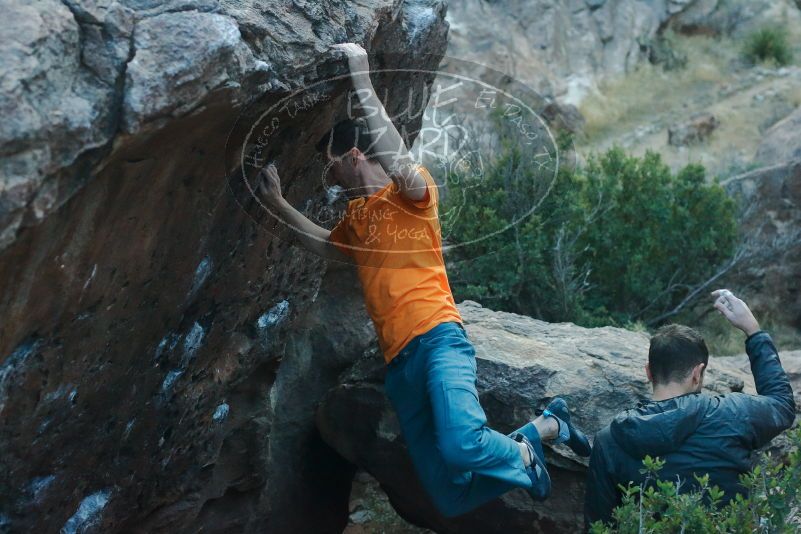 Bouldering in Hueco Tanks on 01/29/2020 with Blue Lizard Climbing and Yoga

Filename: SRM_20200129_1830041.jpg
Aperture: f/4.0
Shutter Speed: 1/250
Body: Canon EOS-1D Mark II
Lens: Canon EF 50mm f/1.8 II