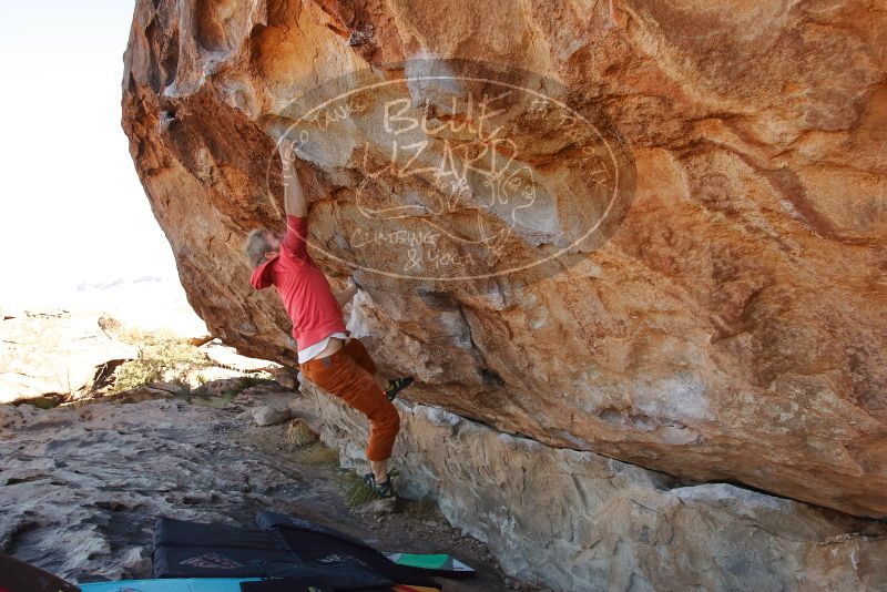 Bouldering in Hueco Tanks on 02/01/2020 with Blue Lizard Climbing and Yoga

Filename: SRM_20200201_1103270.jpg
Aperture: f/5.6
Shutter Speed: 1/250
Body: Canon EOS-1D Mark II
Lens: Canon EF 16-35mm f/2.8 L