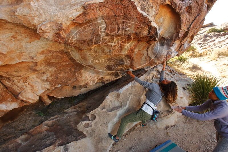 Bouldering in Hueco Tanks on 02/01/2020 with Blue Lizard Climbing and Yoga

Filename: SRM_20200201_1109240.jpg
Aperture: f/5.6
Shutter Speed: 1/250
Body: Canon EOS-1D Mark II
Lens: Canon EF 16-35mm f/2.8 L