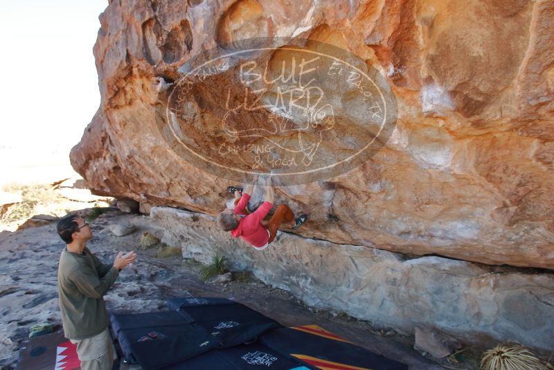 Bouldering in Hueco Tanks on 02/01/2020 with Blue Lizard Climbing and Yoga

Filename: SRM_20200201_1128440.jpg
Aperture: f/5.6
Shutter Speed: 1/250
Body: Canon EOS-1D Mark II
Lens: Canon EF 16-35mm f/2.8 L