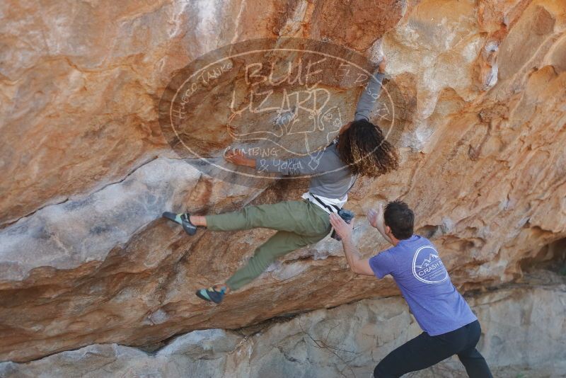 Bouldering in Hueco Tanks on 02/01/2020 with Blue Lizard Climbing and Yoga

Filename: SRM_20200201_1134530.jpg
Aperture: f/4.0
Shutter Speed: 1/250
Body: Canon EOS-1D Mark II
Lens: Canon EF 50mm f/1.8 II