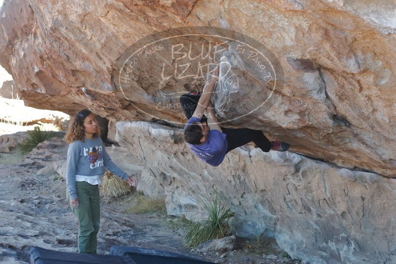 Bouldering in Hueco Tanks on 02/01/2020 with Blue Lizard Climbing and Yoga

Filename: SRM_20200201_1135330.jpg
Aperture: f/3.5
Shutter Speed: 1/250
Body: Canon EOS-1D Mark II
Lens: Canon EF 50mm f/1.8 II