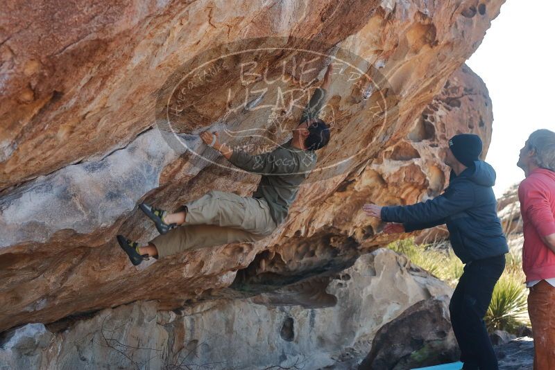 Bouldering in Hueco Tanks on 02/01/2020 with Blue Lizard Climbing and Yoga

Filename: SRM_20200201_1157490.jpg
Aperture: f/4.5
Shutter Speed: 1/250
Body: Canon EOS-1D Mark II
Lens: Canon EF 50mm f/1.8 II