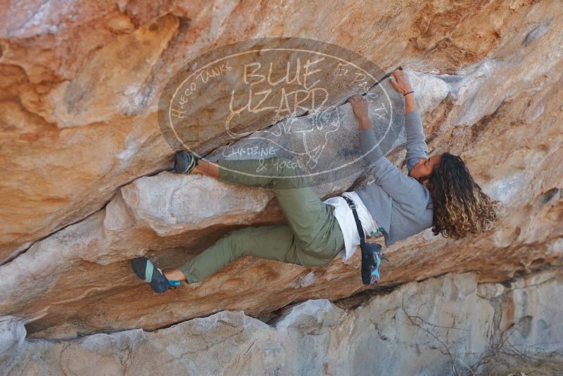 Bouldering in Hueco Tanks on 02/01/2020 with Blue Lizard Climbing and Yoga

Filename: SRM_20200201_1159100.jpg
Aperture: f/3.5
Shutter Speed: 1/250
Body: Canon EOS-1D Mark II
Lens: Canon EF 50mm f/1.8 II