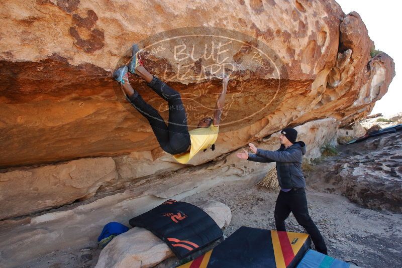 Bouldering in Hueco Tanks on 02/01/2020 with Blue Lizard Climbing and Yoga

Filename: SRM_20200201_1221070.jpg
Aperture: f/6.3
Shutter Speed: 1/250
Body: Canon EOS-1D Mark II
Lens: Canon EF 16-35mm f/2.8 L