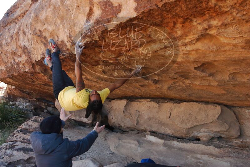 Bouldering in Hueco Tanks on 02/01/2020 with Blue Lizard Climbing and Yoga

Filename: SRM_20200201_1225200.jpg
Aperture: f/6.3
Shutter Speed: 1/250
Body: Canon EOS-1D Mark II
Lens: Canon EF 16-35mm f/2.8 L