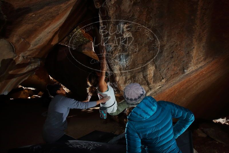 Bouldering in Hueco Tanks on 02/01/2020 with Blue Lizard Climbing and Yoga

Filename: SRM_20200201_1559590.jpg
Aperture: f/8.0
Shutter Speed: 1/250
Body: Canon EOS-1D Mark II
Lens: Canon EF 16-35mm f/2.8 L