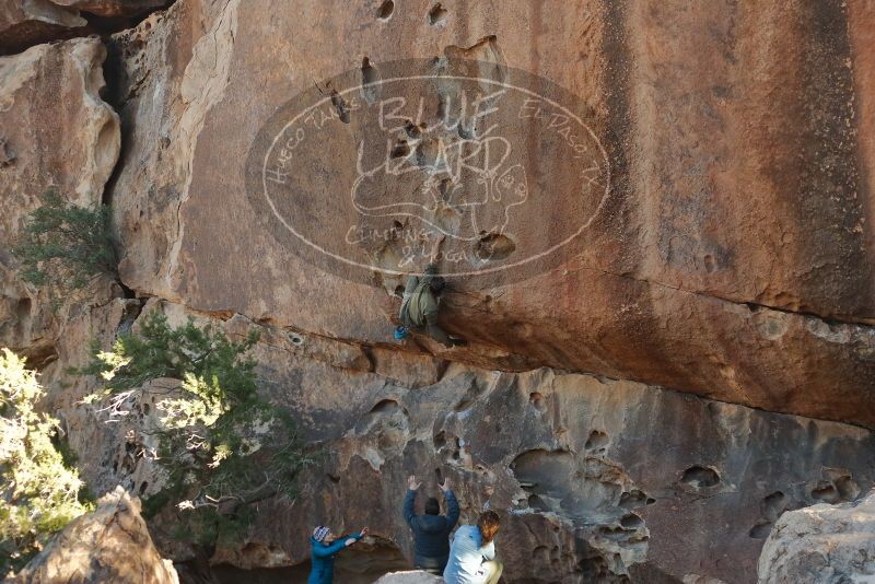Bouldering in Hueco Tanks on 02/01/2020 with Blue Lizard Climbing and Yoga

Filename: SRM_20200201_1653150.jpg
Aperture: f/3.2
Shutter Speed: 1/320
Body: Canon EOS-1D Mark II
Lens: Canon EF 50mm f/1.8 II