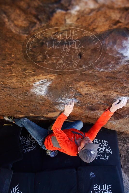 Bouldering in Hueco Tanks on 02/08/2020 with Blue Lizard Climbing and Yoga

Filename: SRM_20200208_1143190.jpg
Aperture: f/2.8
Shutter Speed: 1/200
Body: Canon EOS-1D Mark II
Lens: Canon EF 16-35mm f/2.8 L