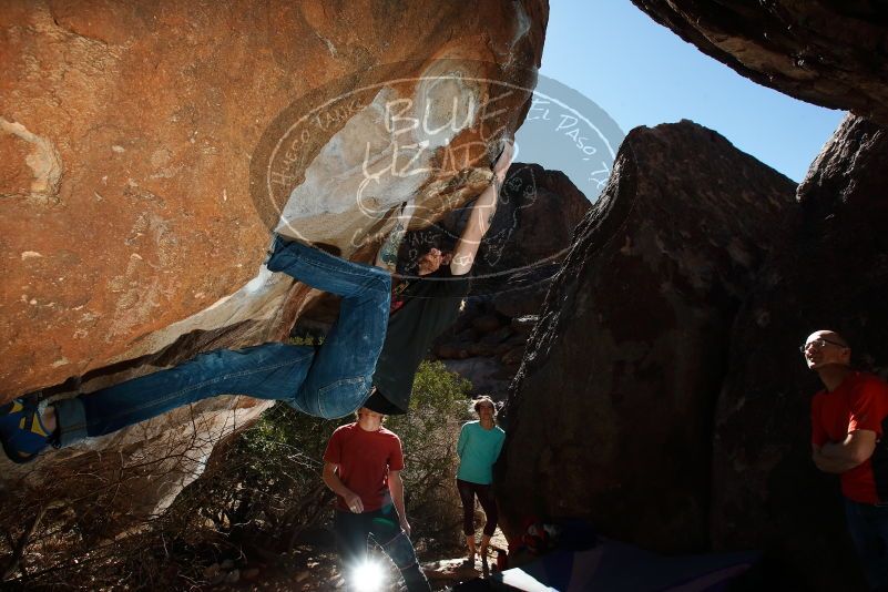 Bouldering in Hueco Tanks on 02/08/2020 with Blue Lizard Climbing and Yoga

Filename: SRM_20200208_1210460.jpg
Aperture: f/8.0
Shutter Speed: 1/250
Body: Canon EOS-1D Mark II
Lens: Canon EF 16-35mm f/2.8 L