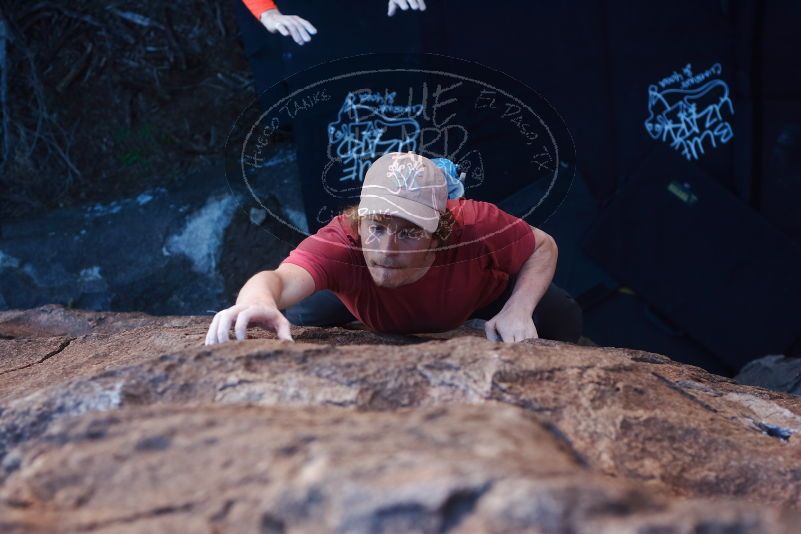 Bouldering in Hueco Tanks on 02/08/2020 with Blue Lizard Climbing and Yoga

Filename: SRM_20200208_1246101.jpg
Aperture: f/3.5
Shutter Speed: 1/250
Body: Canon EOS-1D Mark II
Lens: Canon EF 50mm f/1.8 II