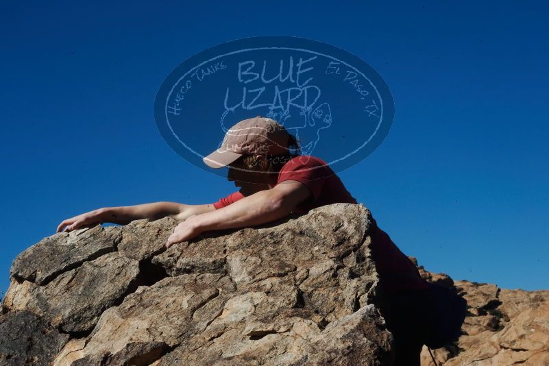 Bouldering in Hueco Tanks on 02/08/2020 with Blue Lizard Climbing and Yoga

Filename: SRM_20200208_1247130.jpg
Aperture: f/20.0
Shutter Speed: 1/250
Body: Canon EOS-1D Mark II
Lens: Canon EF 50mm f/1.8 II