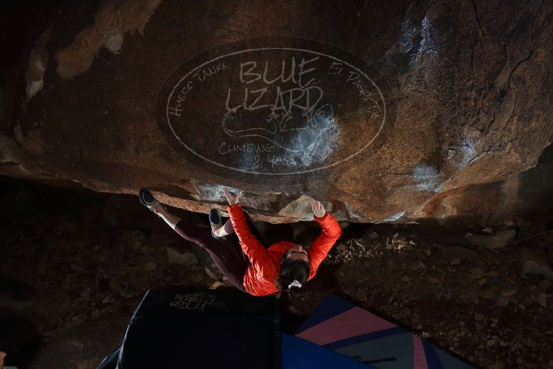 Bouldering in Hueco Tanks on 02/08/2020 with Blue Lizard Climbing and Yoga

Filename: SRM_20200208_1418330.jpg
Aperture: f/5.6
Shutter Speed: 1/250
Body: Canon EOS-1D Mark II
Lens: Canon EF 16-35mm f/2.8 L