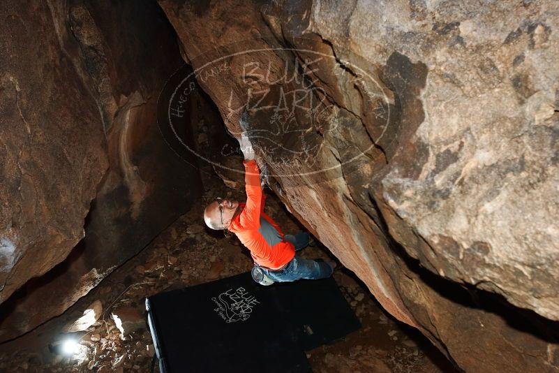 Bouldering in Hueco Tanks on 02/08/2020 with Blue Lizard Climbing and Yoga

Filename: SRM_20200208_1446230.jpg
Aperture: f/5.6
Shutter Speed: 1/250
Body: Canon EOS-1D Mark II
Lens: Canon EF 16-35mm f/2.8 L