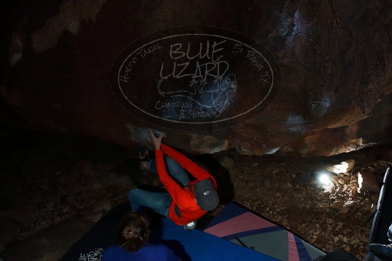 Bouldering in Hueco Tanks on 02/08/2020 with Blue Lizard Climbing and Yoga

Filename: SRM_20200208_1501050.jpg
Aperture: f/5.6
Shutter Speed: 1/250
Body: Canon EOS-1D Mark II
Lens: Canon EF 16-35mm f/2.8 L
