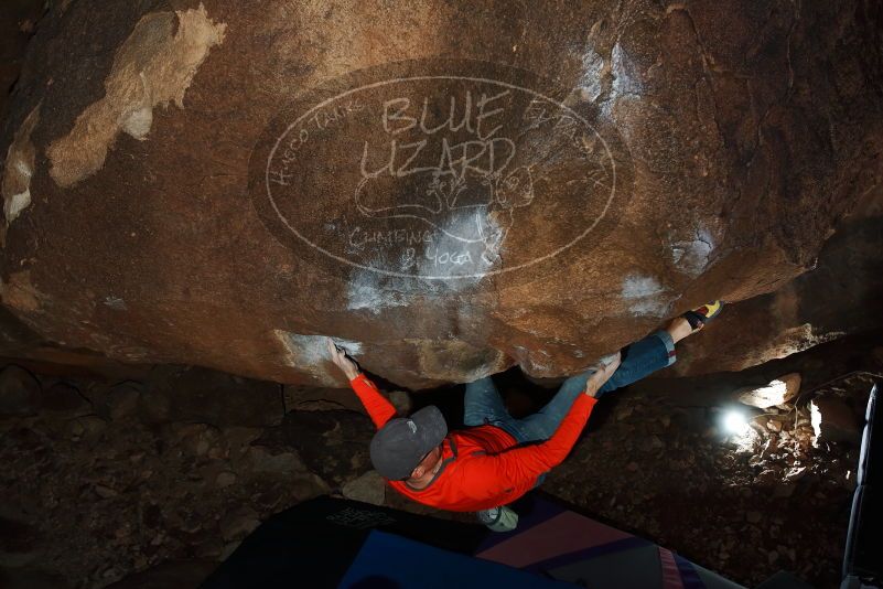 Bouldering in Hueco Tanks on 02/08/2020 with Blue Lizard Climbing and Yoga

Filename: SRM_20200208_1504250.jpg
Aperture: f/5.6
Shutter Speed: 1/250
Body: Canon EOS-1D Mark II
Lens: Canon EF 16-35mm f/2.8 L