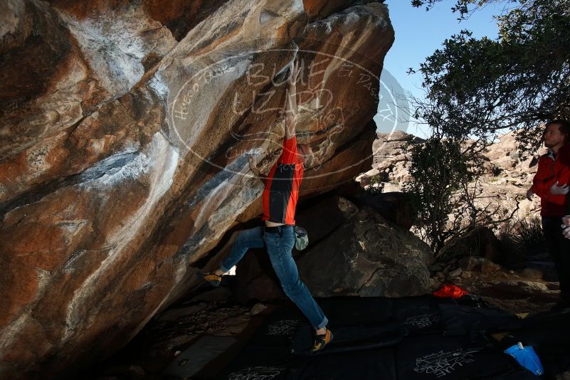 Bouldering in Hueco Tanks on 02/08/2020 with Blue Lizard Climbing and Yoga

Filename: SRM_20200208_1608420.jpg
Aperture: f/8.0
Shutter Speed: 1/250
Body: Canon EOS-1D Mark II
Lens: Canon EF 16-35mm f/2.8 L
