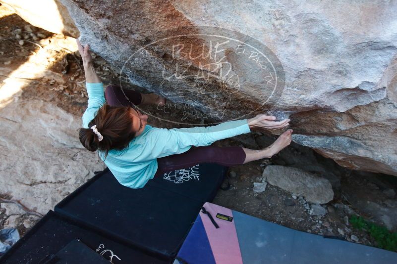 Bouldering in Hueco Tanks on 02/08/2020 with Blue Lizard Climbing and Yoga

Filename: SRM_20200208_1818590.jpg
Aperture: f/4.0
Shutter Speed: 1/250
Body: Canon EOS-1D Mark II
Lens: Canon EF 16-35mm f/2.8 L