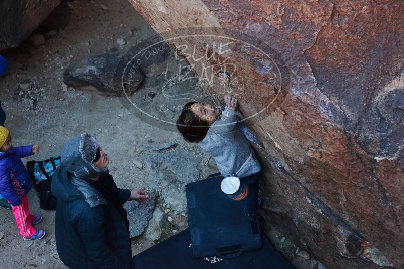 Bouldering in Hueco Tanks on 01/06/2020 with Blue Lizard Climbing and Yoga

Filename: SRM_20200106_1102030.jpg
Aperture: f/4.0
Shutter Speed: 1/250
Body: Canon EOS-1D Mark II
Lens: Canon EF 50mm f/1.8 II