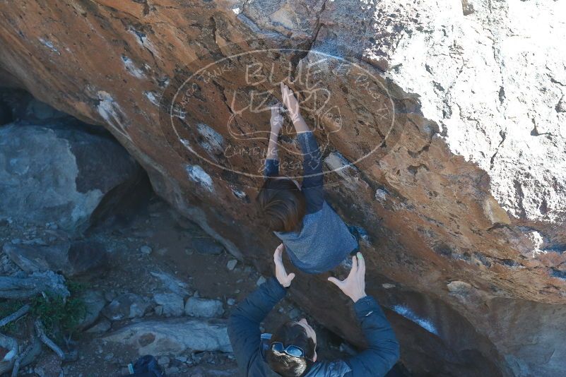 Bouldering in Hueco Tanks on 01/06/2020 with Blue Lizard Climbing and Yoga

Filename: SRM_20200106_1451290.jpg
Aperture: f/5.0
Shutter Speed: 1/320
Body: Canon EOS-1D Mark II
Lens: Canon EF 50mm f/1.8 II