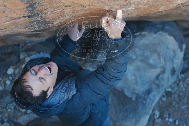 Bouldering in Hueco Tanks on 01/06/2020 with Blue Lizard Climbing and Yoga

Filename: SRM_20200106_1456180.jpg
Aperture: f/3.5
Shutter Speed: 1/320
Body: Canon EOS-1D Mark II
Lens: Canon EF 50mm f/1.8 II
