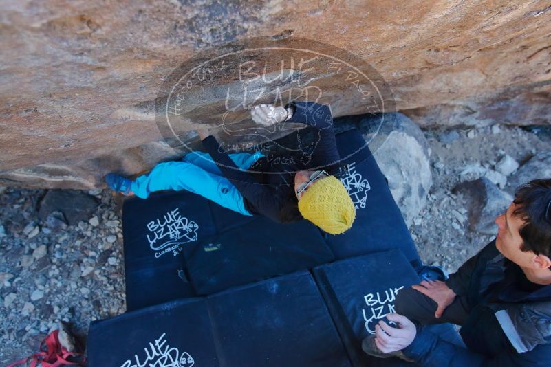 Bouldering in Hueco Tanks on 01/06/2020 with Blue Lizard Climbing and Yoga

Filename: SRM_20200106_1501150.jpg
Aperture: f/4.0
Shutter Speed: 1/250
Body: Canon EOS-1D Mark II
Lens: Canon EF 16-35mm f/2.8 L