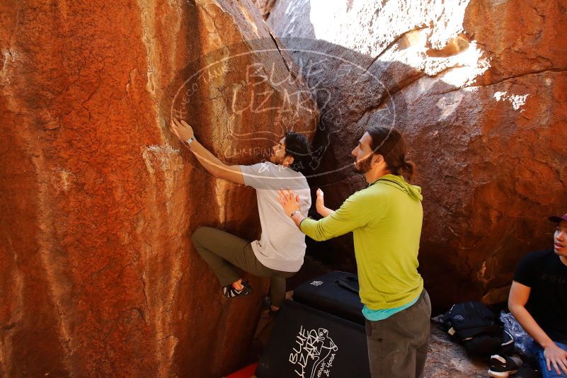 Bouldering in Hueco Tanks on 02/14/2020 with Blue Lizard Climbing and Yoga

Filename: SRM_20200214_1138490.jpg
Aperture: f/4.5
Shutter Speed: 1/250
Body: Canon EOS-1D Mark II
Lens: Canon EF 16-35mm f/2.8 L