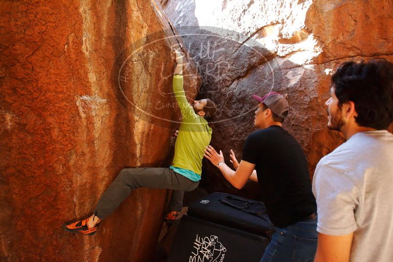 Bouldering in Hueco Tanks on 02/14/2020 with Blue Lizard Climbing and Yoga

Filename: SRM_20200214_1139260.jpg
Aperture: f/4.5
Shutter Speed: 1/250
Body: Canon EOS-1D Mark II
Lens: Canon EF 16-35mm f/2.8 L