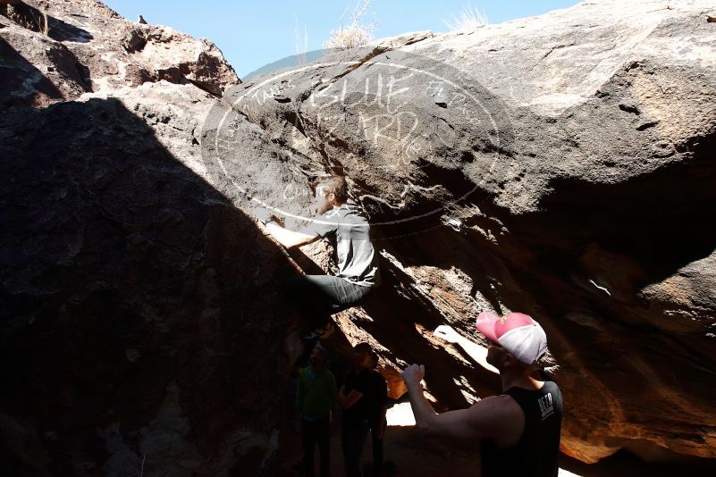 Bouldering in Hueco Tanks on 02/14/2020 with Blue Lizard Climbing and Yoga

Filename: SRM_20200214_1145170.jpg
Aperture: f/7.1
Shutter Speed: 1/250
Body: Canon EOS-1D Mark II
Lens: Canon EF 16-35mm f/2.8 L