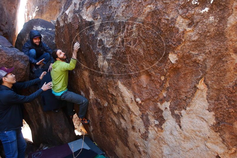 Bouldering in Hueco Tanks on 02/14/2020 with Blue Lizard Climbing and Yoga

Filename: SRM_20200214_1341210.jpg
Aperture: f/4.5
Shutter Speed: 1/250
Body: Canon EOS-1D Mark II
Lens: Canon EF 16-35mm f/2.8 L