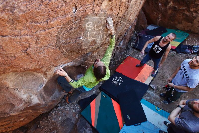 Bouldering in Hueco Tanks on 02/14/2020 with Blue Lizard Climbing and Yoga

Filename: SRM_20200214_1401160.jpg
Aperture: f/5.0
Shutter Speed: 1/250
Body: Canon EOS-1D Mark II
Lens: Canon EF 16-35mm f/2.8 L