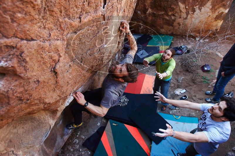 Bouldering in Hueco Tanks on 02/14/2020 with Blue Lizard Climbing and Yoga

Filename: SRM_20200214_1402170.jpg
Aperture: f/5.0
Shutter Speed: 1/250
Body: Canon EOS-1D Mark II
Lens: Canon EF 16-35mm f/2.8 L