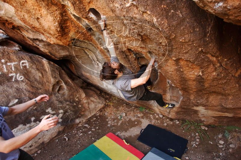 Bouldering in Hueco Tanks on 02/14/2020 with Blue Lizard Climbing and Yoga

Filename: SRM_20200214_1510240.jpg
Aperture: f/3.2
Shutter Speed: 1/320
Body: Canon EOS-1D Mark II
Lens: Canon EF 16-35mm f/2.8 L