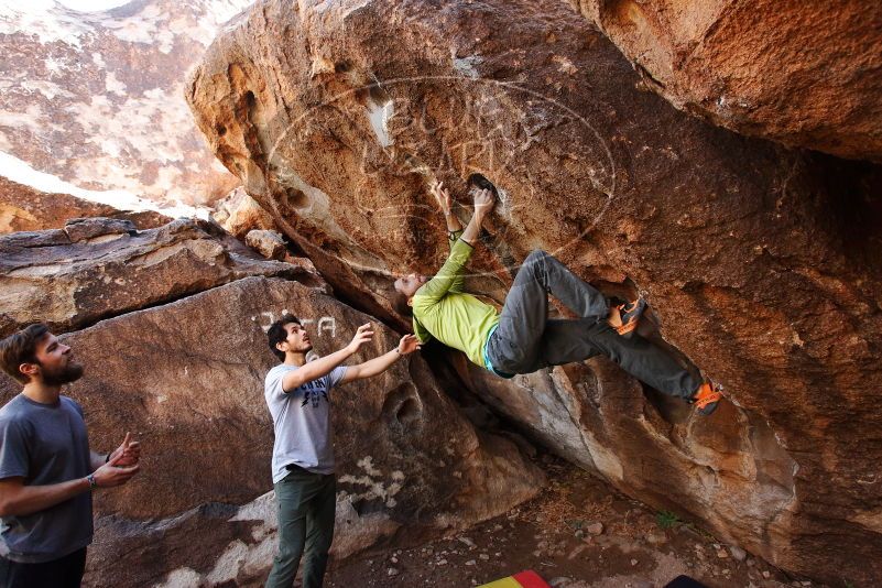 Bouldering in Hueco Tanks on 02/14/2020 with Blue Lizard Climbing and Yoga

Filename: SRM_20200214_1512000.jpg
Aperture: f/5.0
Shutter Speed: 1/250
Body: Canon EOS-1D Mark II
Lens: Canon EF 16-35mm f/2.8 L